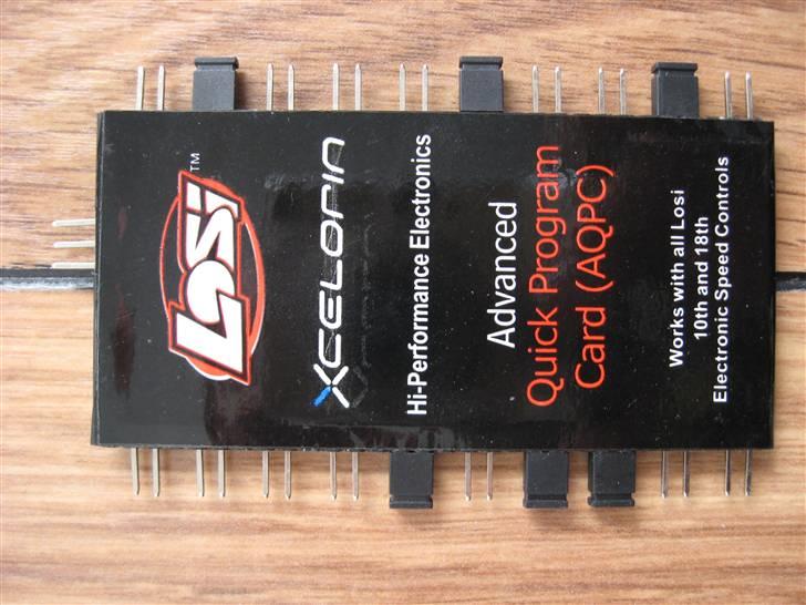 Bil ¤BYTTET¤ Losi Speed-T  - Programmerings-dims til ESC´en. billede 7