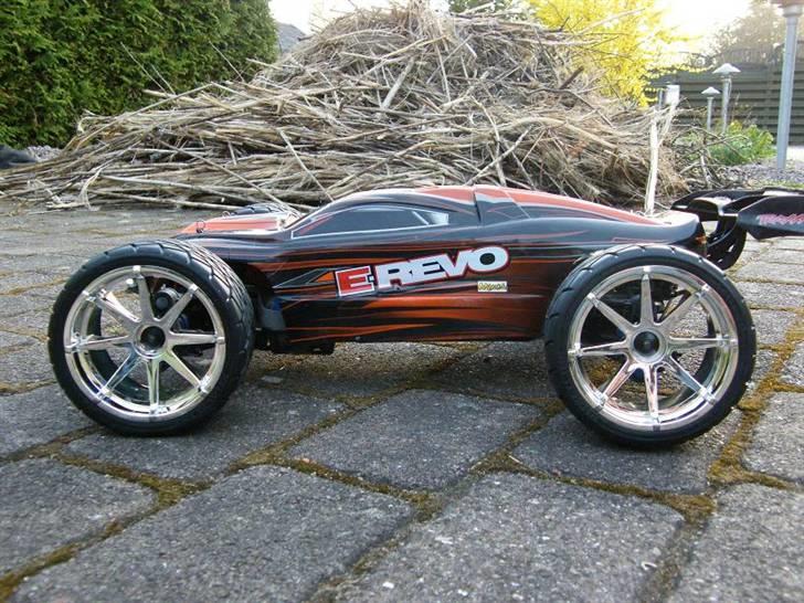 Off-Roader Traxxas E-Revo Brushless (tidligere bil, er Solgt) billede 11