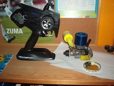 Buggy Rex-x Projekt (solgt) - Den nye 40mhz FM ved siden af motoren billede 9