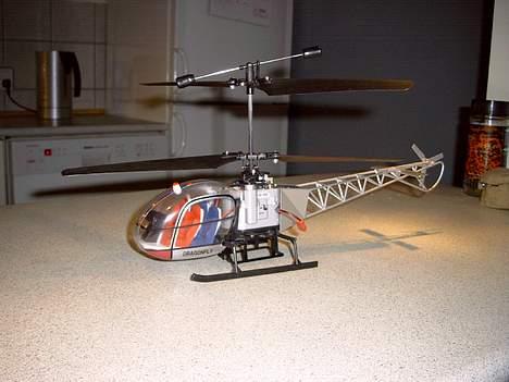 Helikopter Dragonfly 4Ch " SOLGT"  billede 1