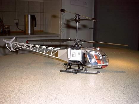 Helikopter Dragonfly 4Ch " SOLGT"  billede 2
