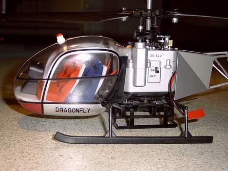 Helikopter Dragonfly 4Ch " SOLGT"  billede 6