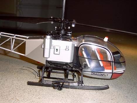 Helikopter Dragonfly 4Ch " SOLGT"  billede 7