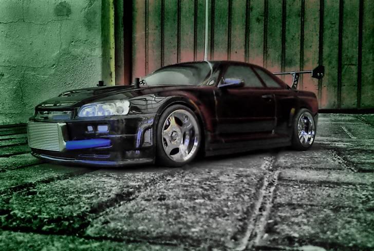 Bil Nissan Skyline R34 Z-Tune - HDR billede :) billede 5