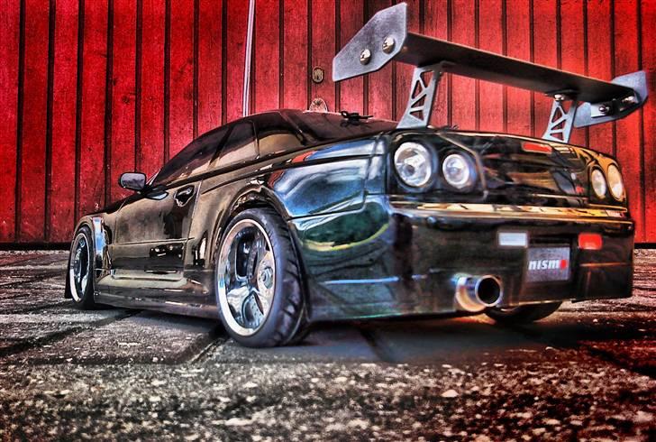 Bil Nissan Skyline R34 Z-Tune - HDR billede :) billede 7