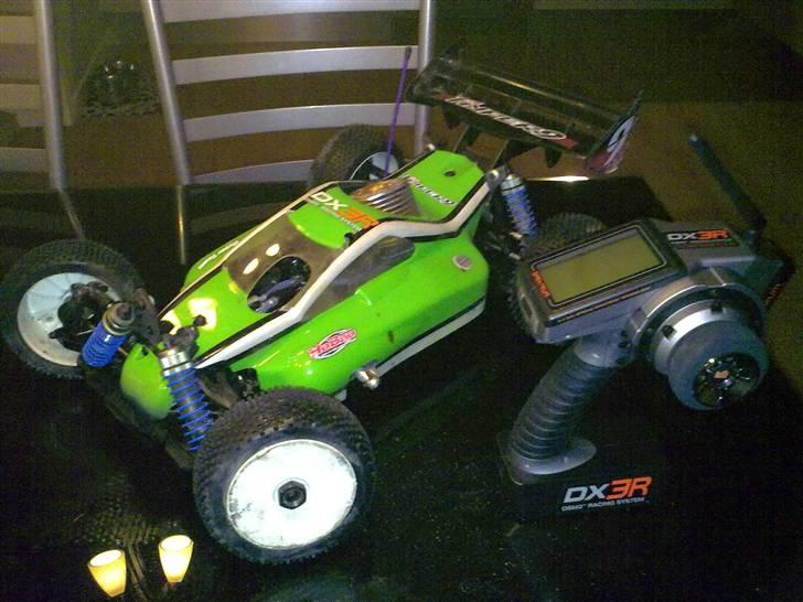Buggy hobao Hyper 9 pro - Sender og bil, efter sender/modtager er monteret...  billede 11