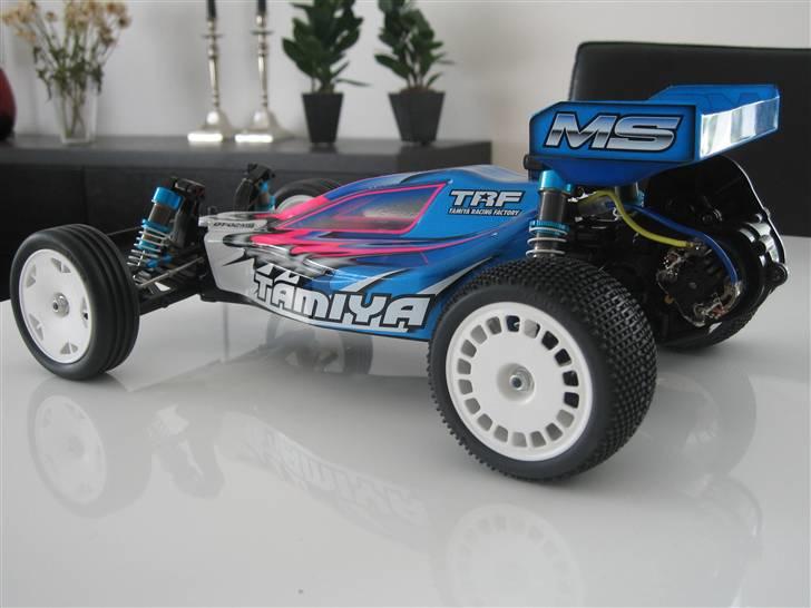 Buggy tamiya dt 02 (solgt) - motoren der ses her er en orion sv2 15x2. den er skiftet ud med en carson dragter 12 t brushless. den er nu lidt sjovere.:) billede 3