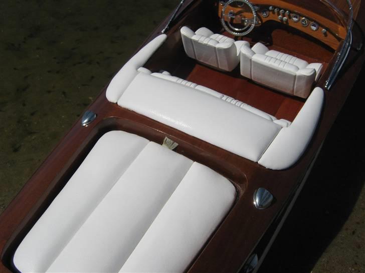 Båd :Sportsbåd.Revival luksus - Ægte læderinterieur. billede 6