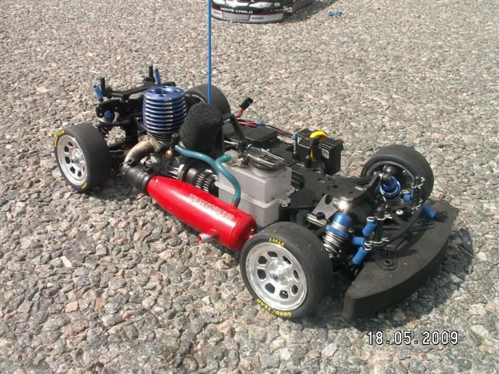 Bil Kyosho FW 05T Nascar 1 - Kyosho FW 05T Chevrolet Monte Carlo Nascar 1. billede 16