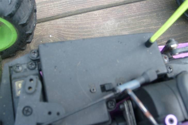 Bil 4x4 monstertruck - batteri/styrebox billede 7