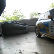 Bil Race-Tin Mini cooper.