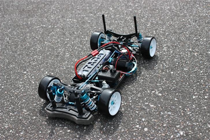 Bil Tamiya TA-05 Drift - Chassis med el billede 11