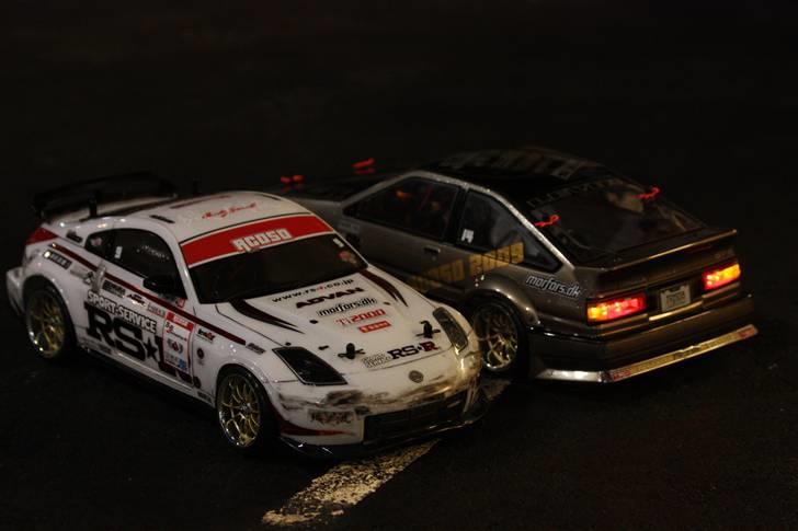 Bil Tamiya TA-05 Drift - En bashet Z sammen med Haagens AE86 til RCDSD i Ugerløse billede 14