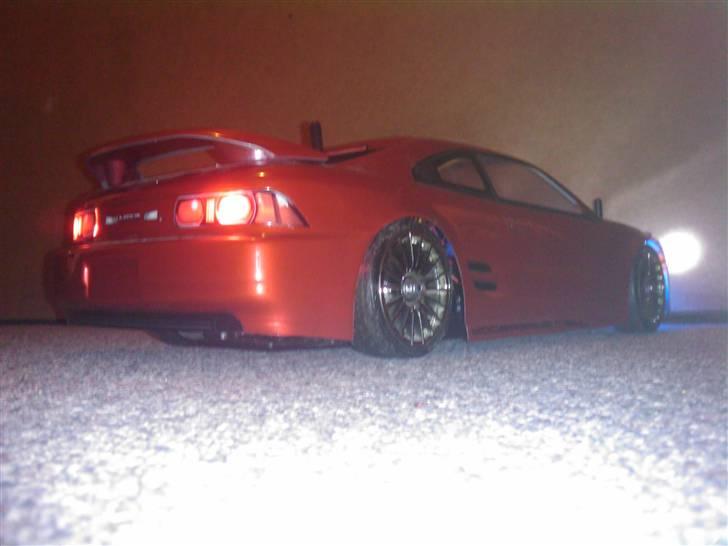 Bil Tamiya TB-03D - Min MR-2 karros! Beklager den dårlige kvalitet af billedet. billede 4