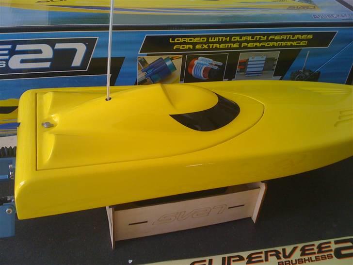 Båd Super vee 27 Brushless billede 3