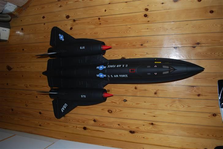 Fly SR-71 Blackbird billede 1