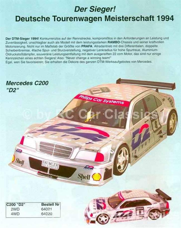 Bil prafa rambo / fg Mercedes - billede jeg fik fra en tysker fra den første model billede 15