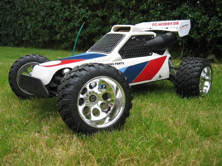 Bil FG Marder "Solgt" - Min FG Marder med Stadium hjul og 3 kammer FG tunudstødning billede 4