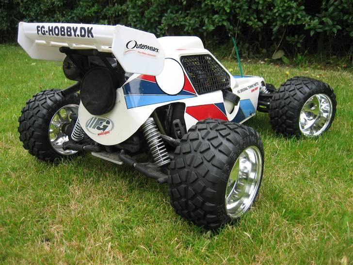 Bil FG Marder "Solgt" - Min FG Marder med Stadium hjul og 3 kammer FG tunudstødning billede 6