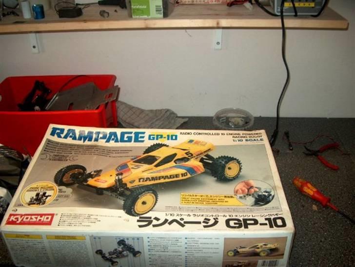 Off-Roader Kyosho Rampage GP-10 - Som den kom billede 16