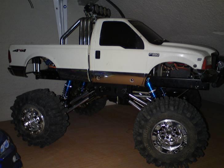 Off-Roader F-350 Hi-Lift 4 Link - Anden vinkel på dæmpere, det var meget bedre. billede 13