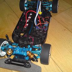 Bil Tamiya tt01 Alu Solgt