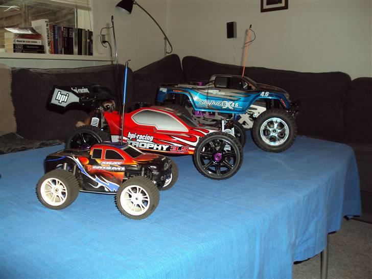 Buggy hpi Trophy 3,5 Solgt - Så er Nitro banden samlet... :) billede 18