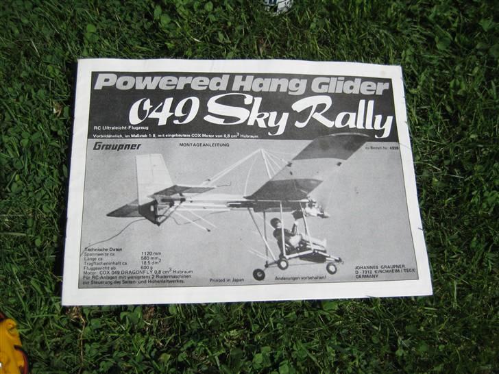 Fly   Graupner 049 Sky-Rally  billede 13