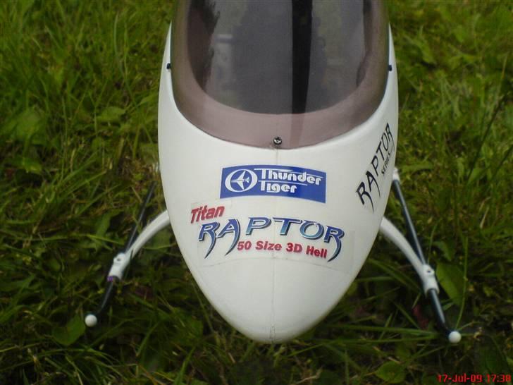 Helikopter Raptor 50 3D Titan billede 3