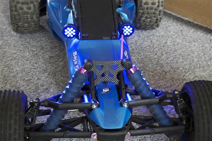 Buggy HPI Baja 5B - TGN carbon støddæmper support 8mm tyk ;-) billede 14