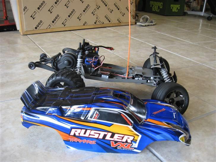 Off-Roader #SOLGT# Rustler VXL  - Den originale Rustler karosse..... (keeeedelig!)  ;-) billede 10