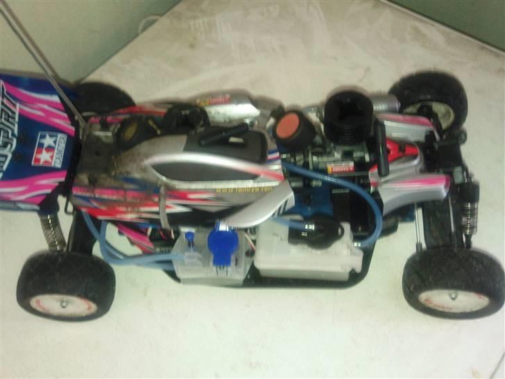 Buggy Tamiya mad spirit 4.2 cc billede 2