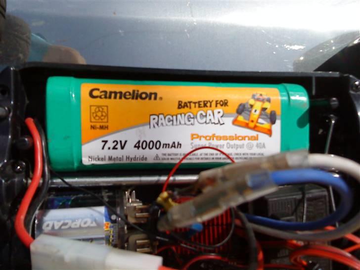 Bil HBX GTR Touring Solgt - Batteriet billede 11