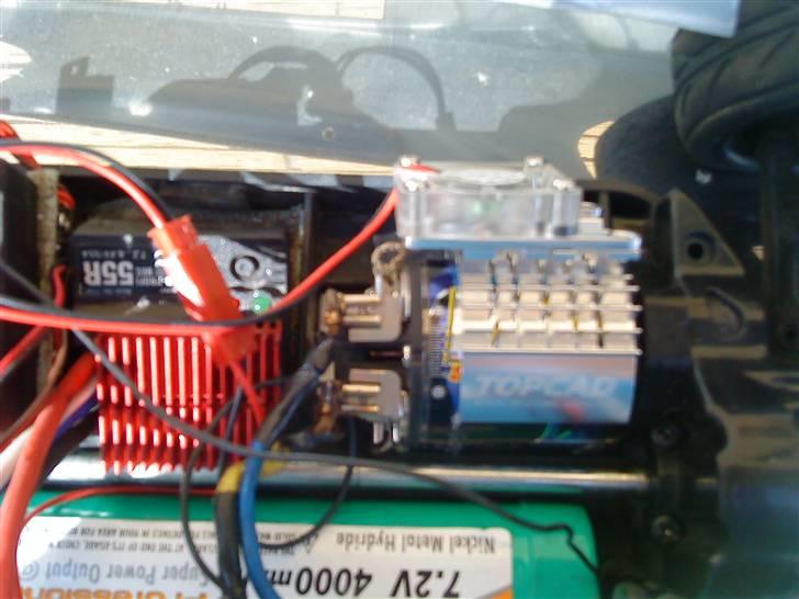 Bil HBX GTR Touring Solgt - Motor, ESC og køler billede 13