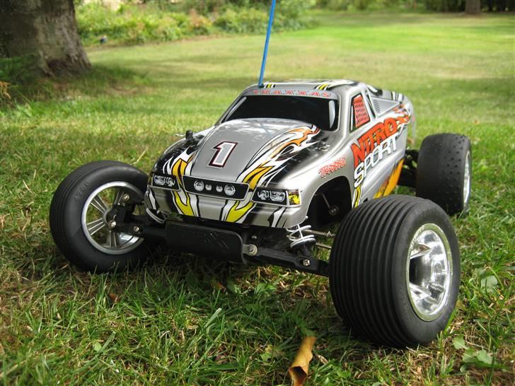 Truck traxxas nitro sport . billede 10