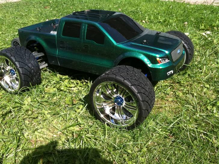 Bil Traxxas E-Revo Brushless  - Nye hjul billede 15