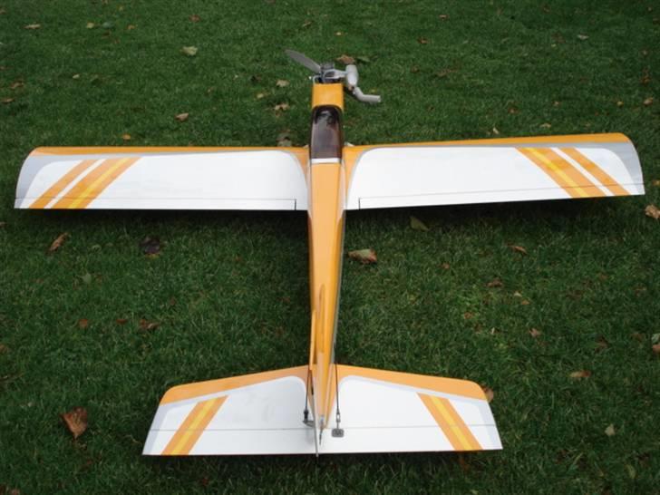 Fly kyosho calmato sport (solgt) - gul og lilla er fine farver der er nemme at se på himlen billede 7