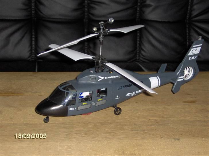 Helikopter E-Sky DAUPHIN  * solgt * billede 1