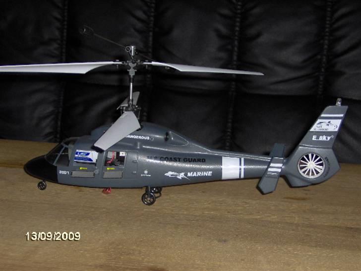 Helikopter E-Sky DAUPHIN  * solgt * billede 2