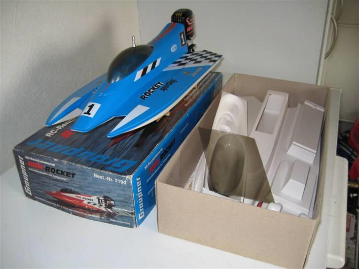 Båd       Graupner RED ROCKET F1 billede 9