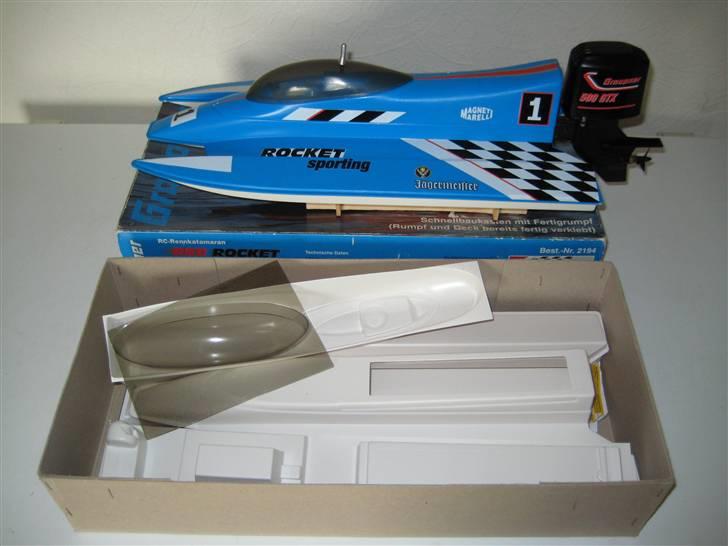 Båd       Graupner RED ROCKET F1 billede 10