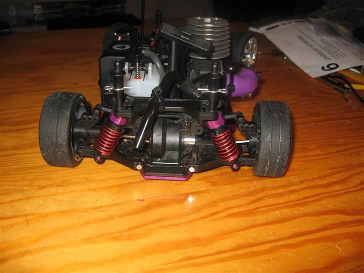 Bil HPI RS4 RTR 3 Drift - Og bagenden. billede 12