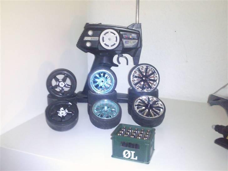 Bil Hai Bo Xing onroad DØD!  - mine fælge. se lige de lækre lav-profil jeg har købt billede 2