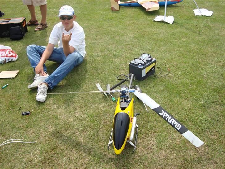 Helikopter trex 600 pro - en tur i nord tyskland og lave pop corn billede 1