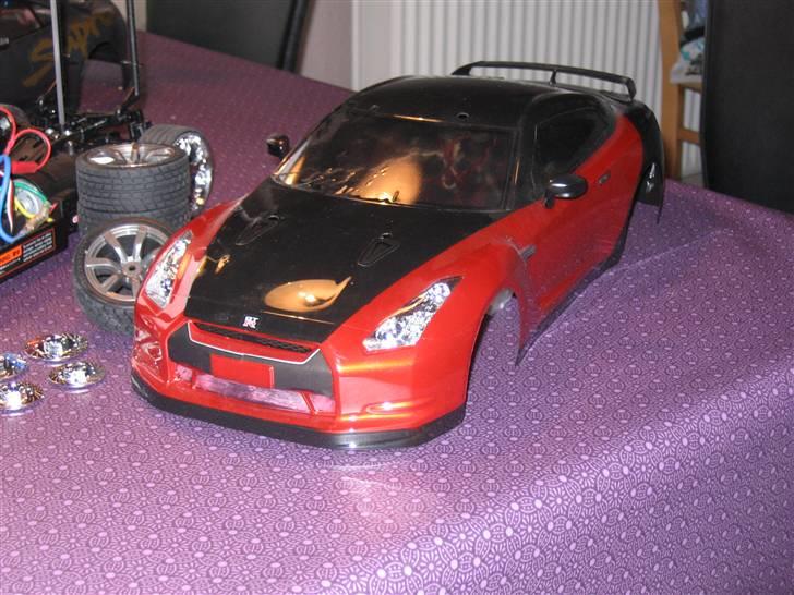 Bil Nissan GTR Tamiya TT01-E  billede 3