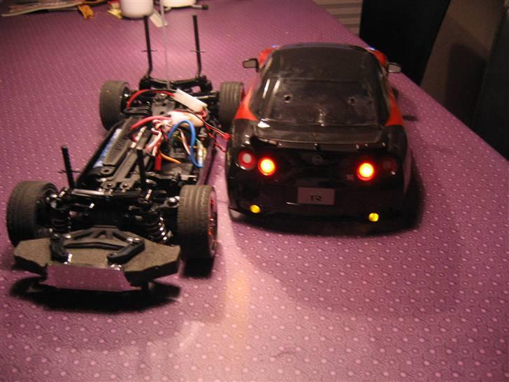 Bil Nissan GTR Tamiya TT01-E  billede 12