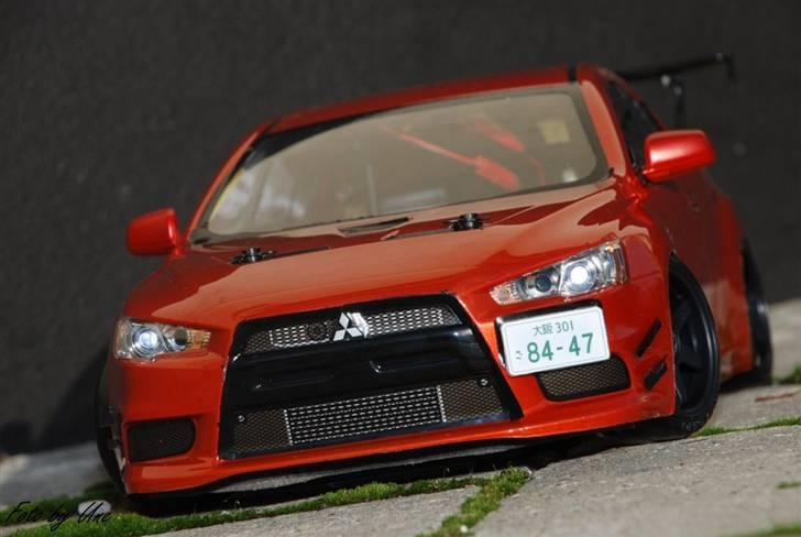 Bil Tamiya TA-05MS - Evo X billede 4