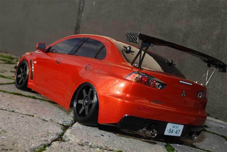 Bil Tamiya TA-05MS - Evo X billede 7