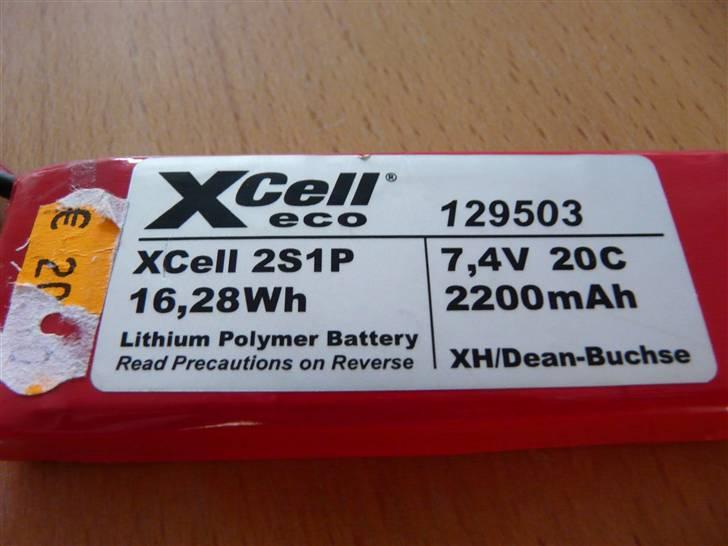 Off-Roader e-revo vxl (blå) - et af mine to kraftige lipos billede 6