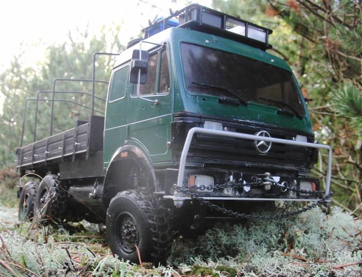 Truck Mercedes Trail 6X6 Scaler billede 1